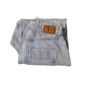 Women's Zara Denim Light Wash Distressed Ankle SZ 38